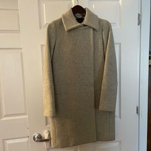 J. Crew Cocoon Coat in Italian Stadium Cloth